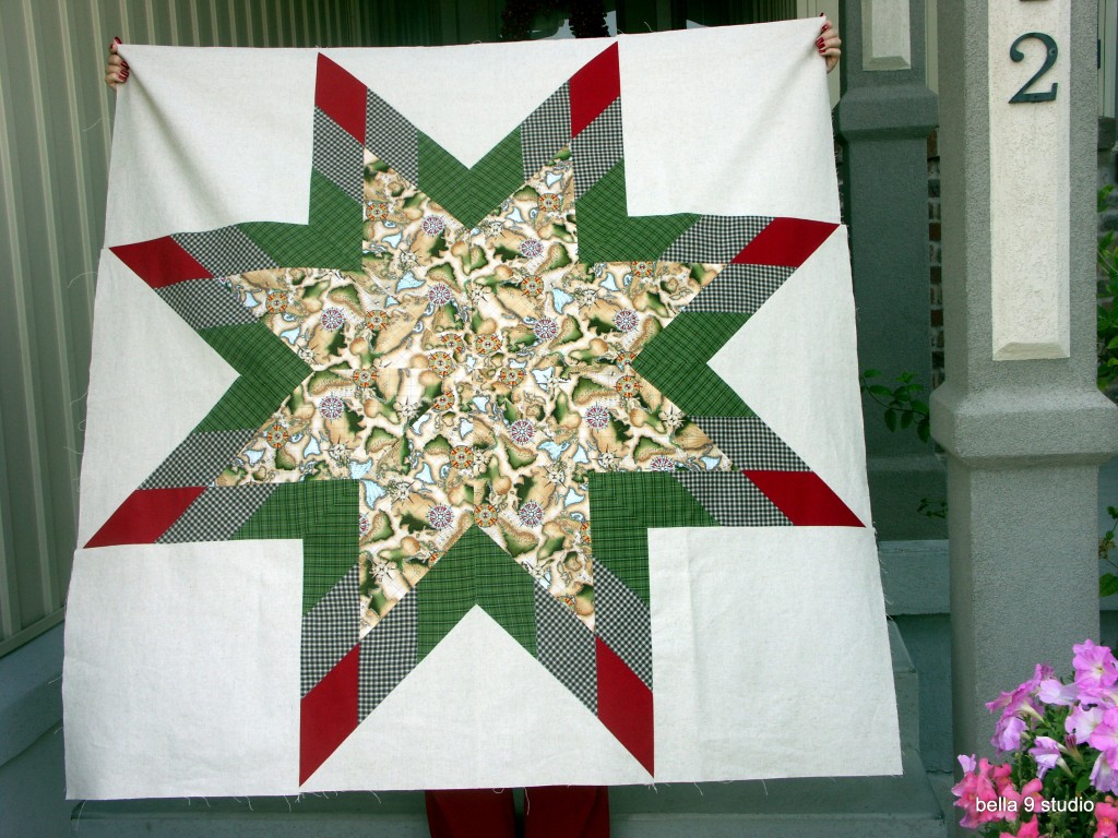 Diane - Flowering Lone Star - http://bella9studio.blogspot.com/2014/07/flowering-lone-star-pattern-testing.html