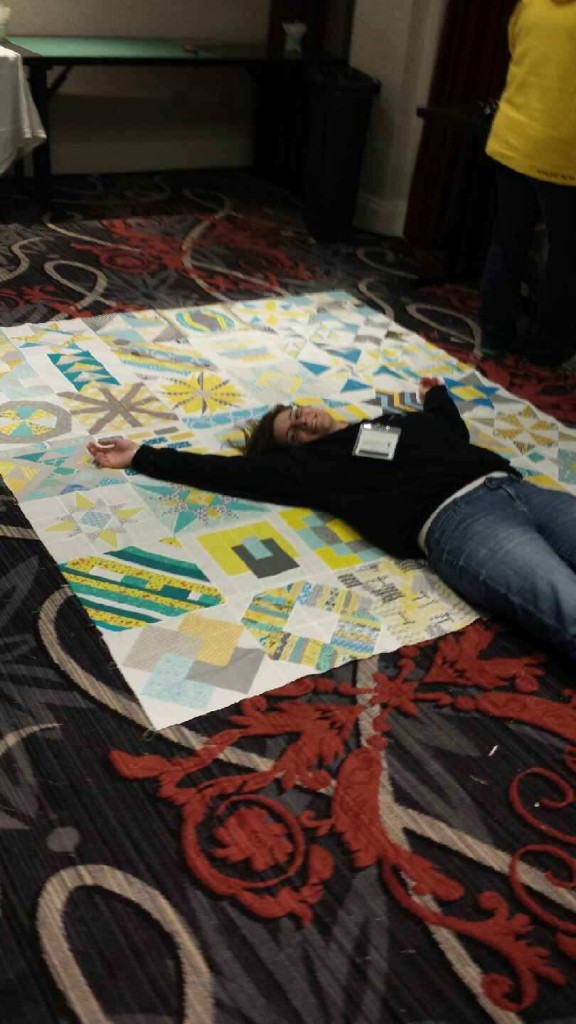 Gray/Yellow/Aqua Quilt - https://www.clone.sewbittersweetdesigns.com